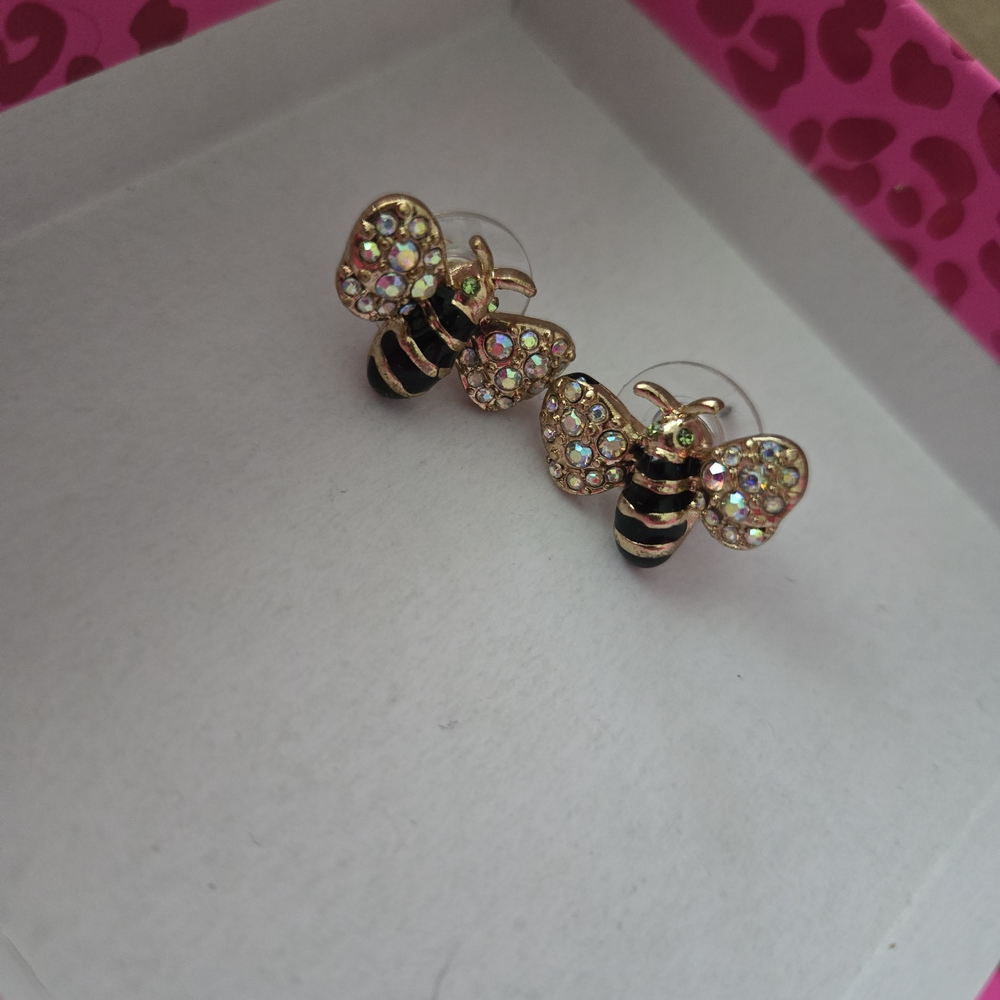 Betsy Johnson Bee Earrings